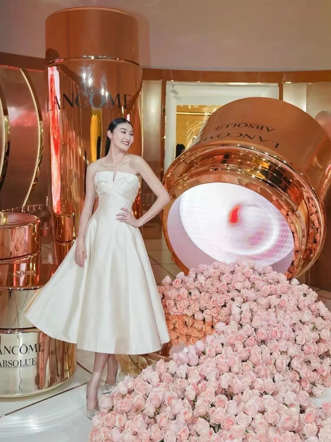 Fashion retail display documented as brand content.