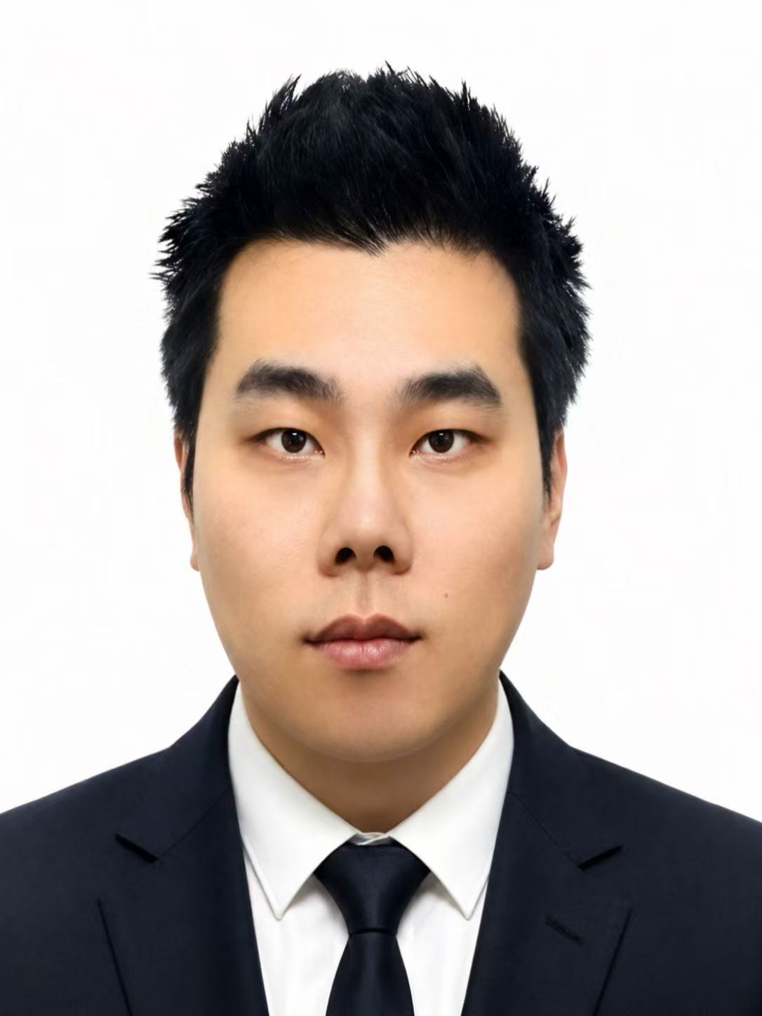 Colour portrait of Dr. Fei Cao.